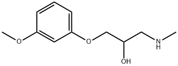 1-(3-Methoxyphenoxy)-3-(methylamino)-propan-2-ol