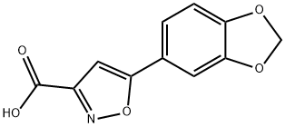 5-Benzo[1,3]dioxol-5-yl-isoxazole-3-carboxylicacid