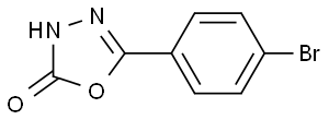 1,3,4-OXADIAZOL-2(3H)-ONE, 5-(4-BROMOPHENYL)-