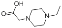 1-Piperazineaceticacid,4-ethyl-(9CI)