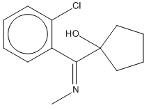 KETAMINE RELATED COMPOUND A (50 MG) (1 -[(2-CHLOROPHENYL)(METHYLIMINO)METHYL]CYLCOPENTA-NOL)