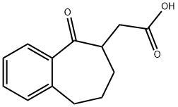 5H-Benzocycloheptene-6-acetic acid, 6,7,8,9-tetrahydro-5-oxo-