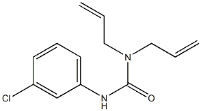 3-(3-chlorophenyl)-1,1-bis(prop-2-enyl)urea