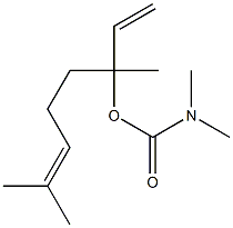 Carbamic acid, dimethyl-, 1-ethenyl-1,5-dimethyl-4-hexenyl ester