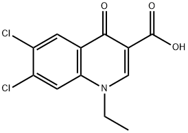 3-Quinolinecarboxylic acid, 6,7-dichloro-1-ethyl-1,4-dihydro-4-oxo-