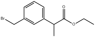 3-(BROMOMETHYL)-ALPHA-METHYL-BENZENEACETIC ACID ETHYL ESTER