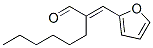 2-(2-Furanylmethylene)octanal