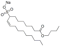 (Z)-8-[(Sodiooxy)sulfonyl]-9-octadecenoic acid butyl ester