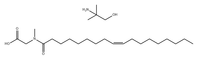 (Z)-N-methyl-N-(1-oxo-9-octadecenyl)glycine, compound with 2-amino-2-methylpropan-1-ol (1:1)