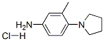 3-methyl-4-pyrrolidin-1-ylaniline monohydrochloride