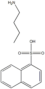 Naphthalenesulfonic acid, di-C5-6-alkyl derivs., compds. with butylamine