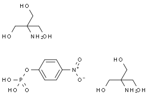 4-NITROPHENYLPHOSPHORIC ACID DI[TRIS(HYDROXYMETHYL)AMINOMETHANE] SALT