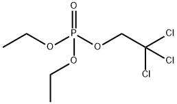 Phosphoric acid diethyl 2,2,2-trichloroethyl ester