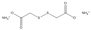 DIAMMONIUM 2,2'-DITHIODIACETATE