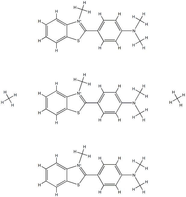 tris[2-[4-(dimethylamino)phenyl]-3-methylbenzothiazolium tetracosa-mu-oxododecaoxo[mu12-[phosphato(3-)-O:O:O:O':O':O':O'':O'':O'':O''':O''':O''']]dodecamolybdate(3-)