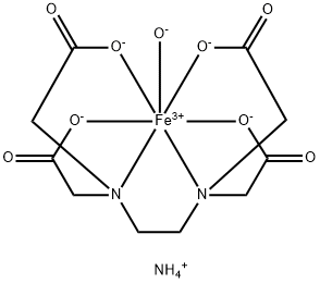 (PB-7-11'-121'3'3)-[[N,N'-1,2-乙烷二基二[N-[(羧基)甲基]甘氨酸基]]]羟基高铁酸二铵盐