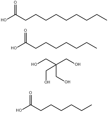 Decanoic acid, mixed esters with heptanoic acid, octanoic acid and pentaerythritol