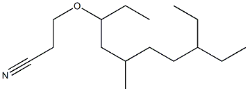 Propanenitrile, 3-(tridecyloxy)-, branched and linear