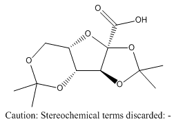 (-)-2,3:4,6-Di-O-Isopropylidene-Alpha-L-Xylo-2-Hexulofuranosonic Acid