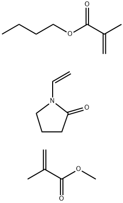 Butyl methacrylate, methyl methacrylate, 1-vinyl-2-pyrrolidone polymer