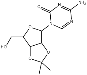 4-氨基-1-[2,3-O-(1-甲基亚乙基)呋喃戊糖基] -1,3,5-三嗪-2(1H)-酮