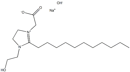 氢氧化4,5-二氢-1(或3)-(2-羟乙基)-1-羧甲基-2-十一烷基-1H-咪唑翁单钠盐