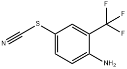 Thiocyanic acid, 4-amino-3-(trifluoromethyl)phenyl ester