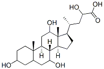 3α,7α,12α,23R-tetrahydroxy-5β-cholan-24-oic acid