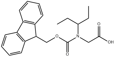 Glycine, N-(1-ethylpropyl)-N-[(9H-fluoren-9-ylmethoxy)carbonyl]-