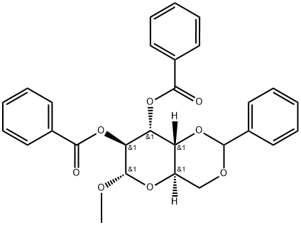 甲基-2,3-二-O-苯甲酰基-4,6-O-苯亚甲基-Α-D-吡喃葡萄糖苷