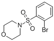 4-[(2-Bromophenyl)sulphonyl]morpholine