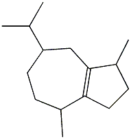 1,2,3,4,5,6,7,8-octahydro-7-isopropyl-1,4-dimethylazulene, didehydro derivative