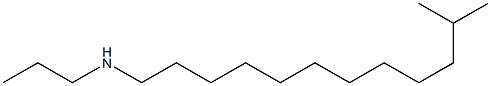 Propanenitrile, 3-(tridecylamino)-, branched