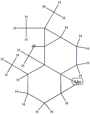 [1R-(1alpha,3abeta,4aR*,6aalpha,7aalpha,7balpha)]-decahydro-1,7,7,7b-tetramethylcyclopropa[5,6]naphth[1,8a-b]oxirene