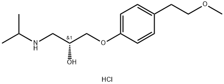 (R)-1-(isopropylamino)-3-(4-(2-methoxyethyl)phenoxy)propan-2-ol hydrochloride