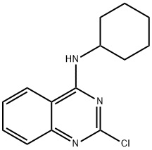 4-Quinazolinamine, 2-chloro-N-cyclohexyl-