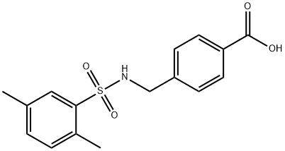 4-(([(2,5-DIMETHYLPHENYL)SULFONYL]AMINO)METHYL)BENZOIC ACID