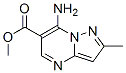 Pyrazolo[1,5-a]pyrimidine-6-carboxylic acid, 7-amino-2-methyl-, methyl ester (9CI)