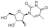 1-[(2R,3S,4R,5R)-3-Fluoro-4-hydroxy-5-(hydroxymethyl)oxolan-2-yl]-5-methylpyrimidine-2,4-dione