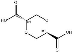 1,4-Dioxane-2,5-dicarboxylic acid, (2R,5S)-rel-