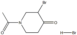 N-乙酰基-3-溴-4-哌啶酮氢溴酸