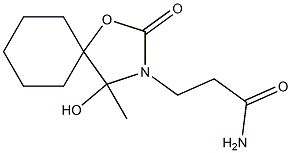 3-(4-hydroxy-4-methyl-2-oxo-1-oxa-3-azaspiro[4.5]decan-3-yl)propanamide