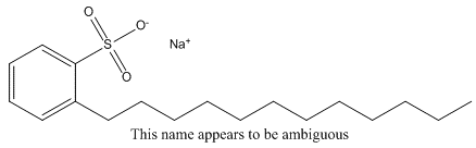 Dodecylbenzenesulfonic Acid Sodium Salt