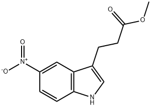 3-(5-硝基-3-吲哚基)丙酸甲酯