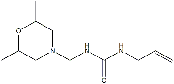 1-[(2,6-dimethylmorpholin-4-yl)methyl]-3-prop-2-enylurea