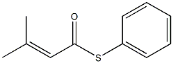 S-PHENYL 3-METHYLBUT-2-ENETHIOATE