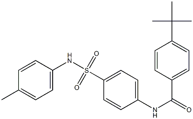 4-tert-butyl-N-[4-[(4-methylphenyl)sulfamoyl]phenyl]benzamide