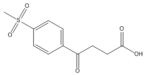 Benzenebutanoic acid, 4-(methylsulfonyl)-γ-oxo-