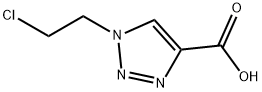 1-(2-chloroethyl)-1H-1,2,3-triazole-4-carboxylic acid