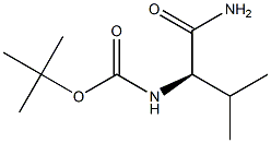 N-叔丁氧羰基-D-缬氨酰胺